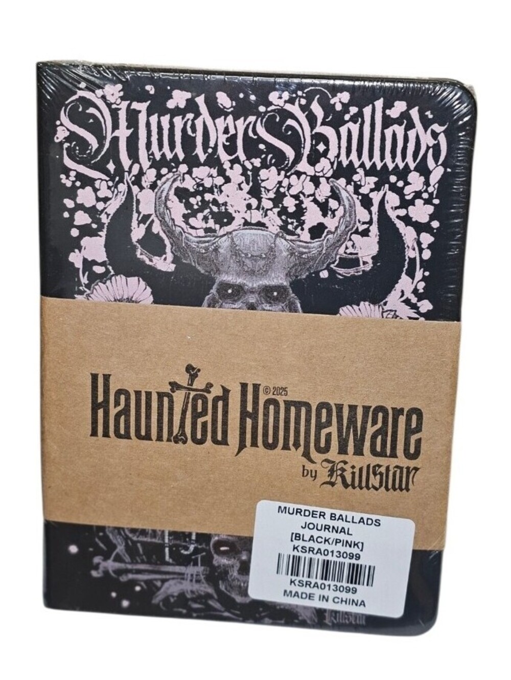 Killstar Murder Ballads Journal Notebook NEW Sealed